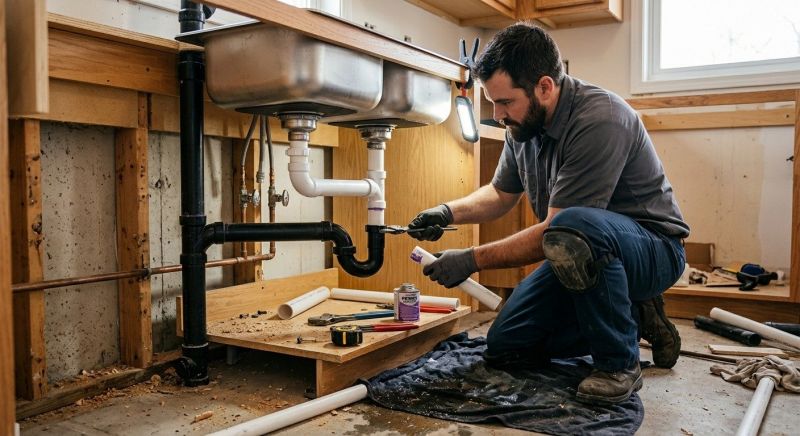 Floor Plumbing Installation in Denver, CO