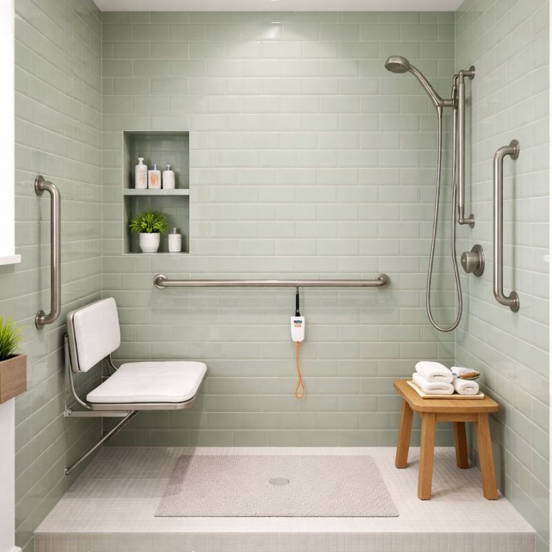 Senior Shower Installation in West Chester, PA