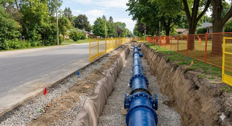 Water Main Installation in Denver, CO