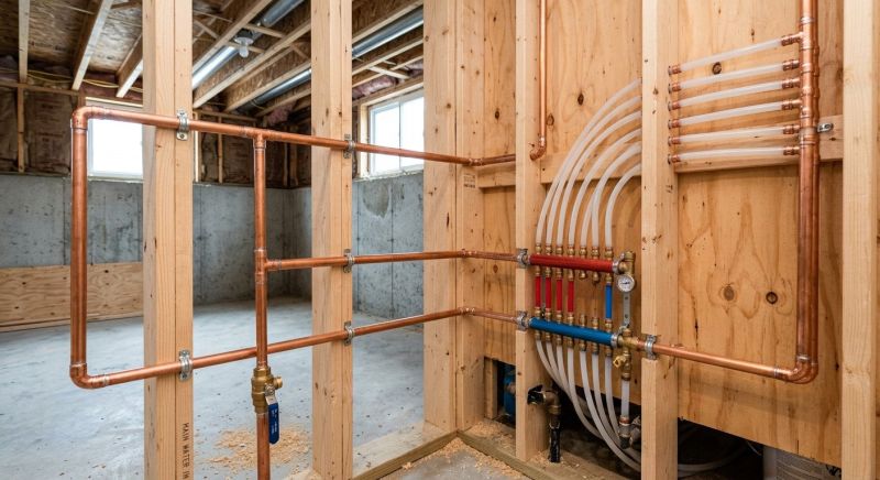 Copper Water Line Installation in Denver, CO