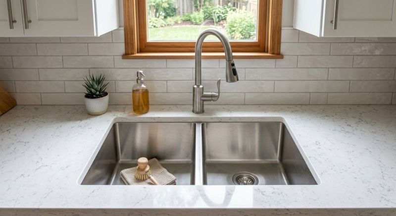 Double Basin Sink Installation in Denver, CO