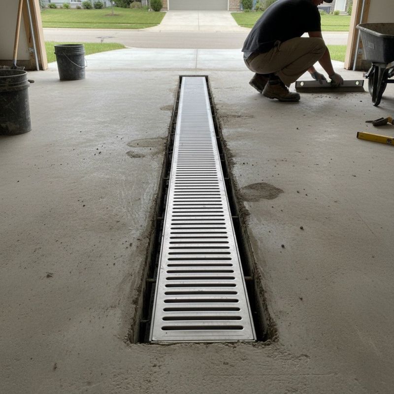 Garage Drainage Installation in Denver, CO
