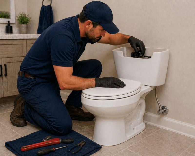 Leaking Toilet Repair in Denver, CO