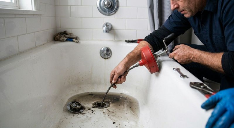 Shower Drain Clearing in Columbus, OH