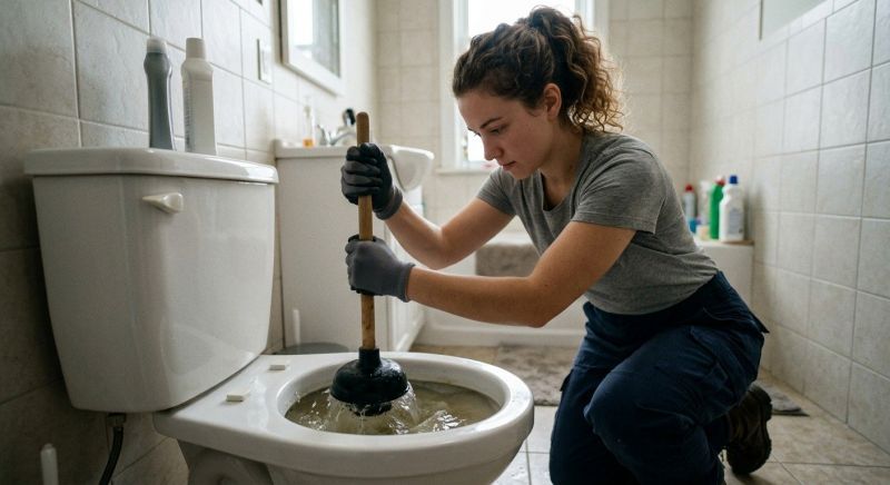 Toilet Plunging in Denver, CO
