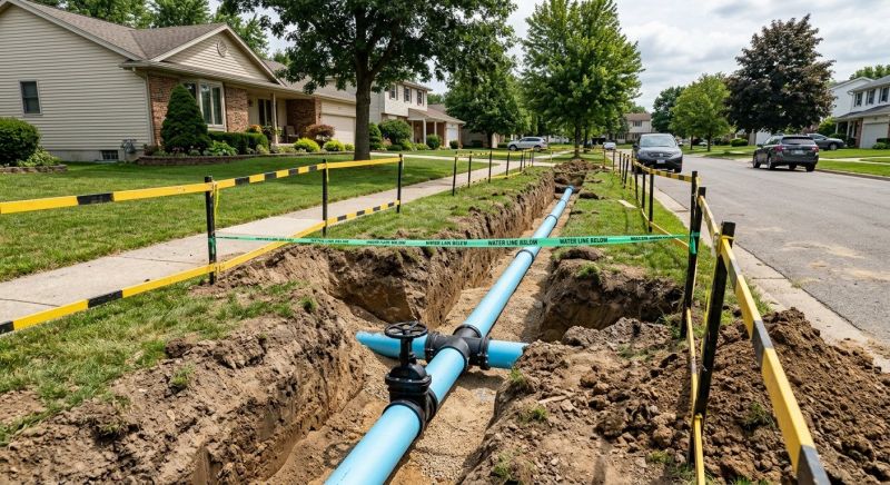 Water Main Installation in Denver, CO